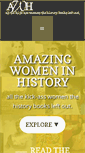 Mobile Screenshot of amazingwomeninhistory.com